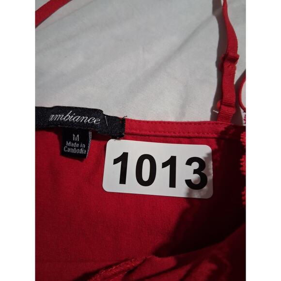 Y2K Vintage Ambiance Babydoll Womens size Medium Lace Cropped Fairygrunge Cami - Picture 10 of 12